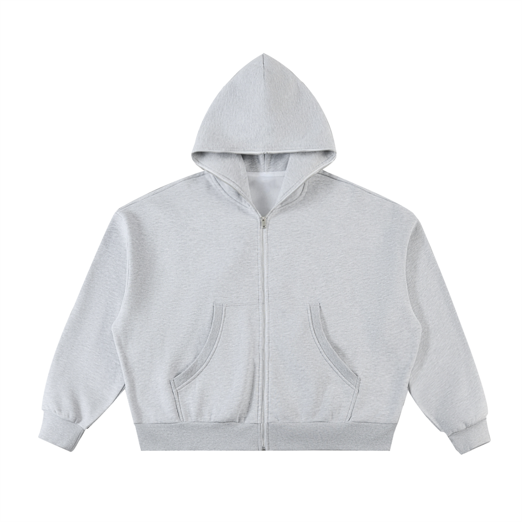 Trust Oversized Full-Zip Jacket
