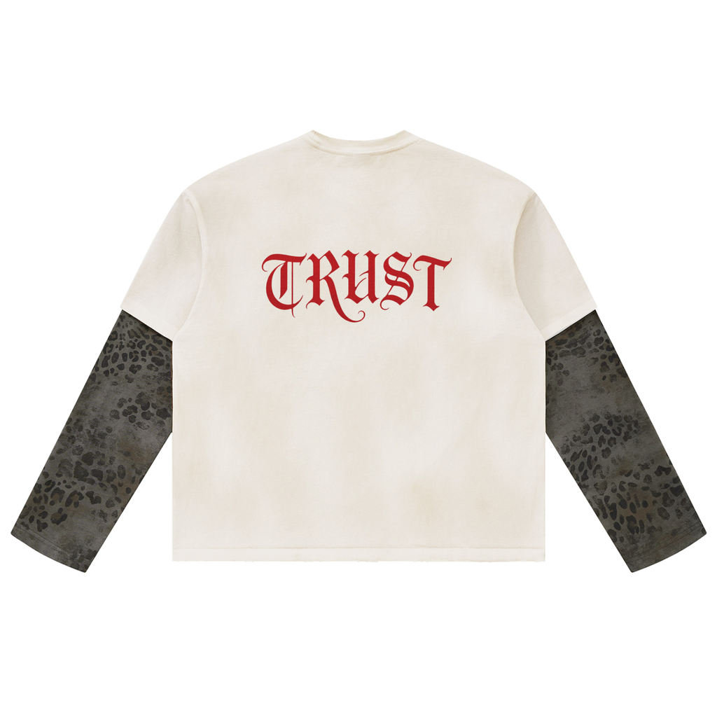 Vintage Leopard Under Layer Trust Shirt