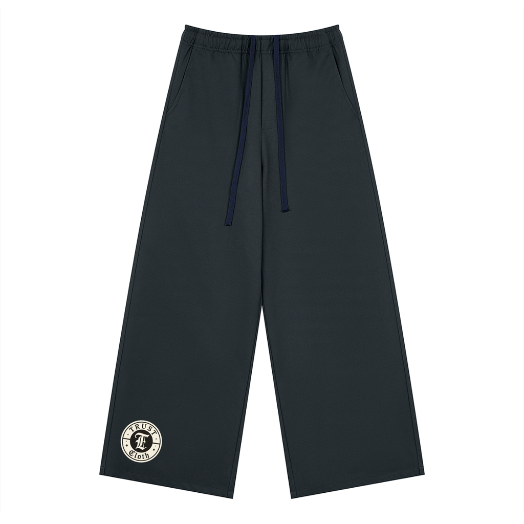 Men Trust Logo Baggy Sweatpants