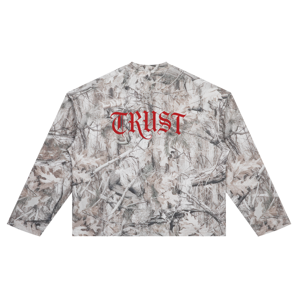 Trust Logo Tree Camo Shirt