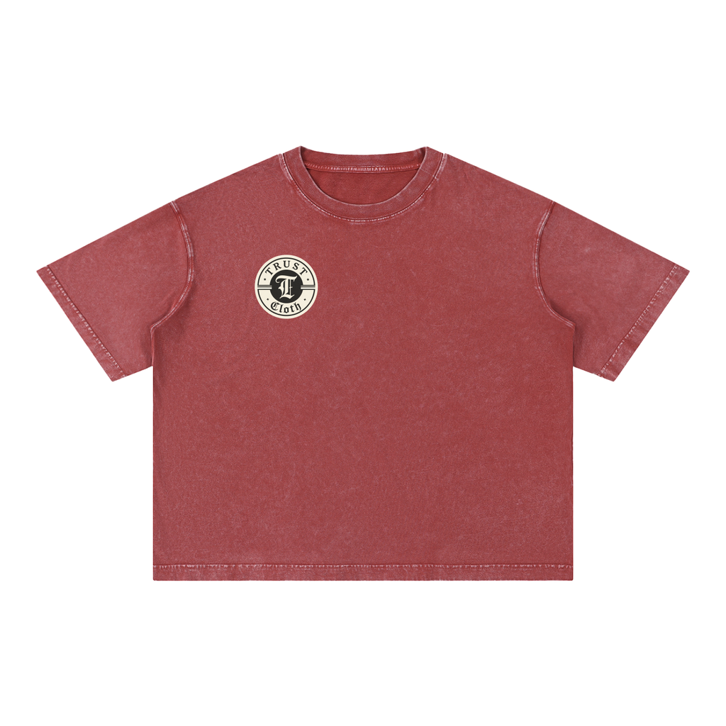 Trust logo oversized T Shirt