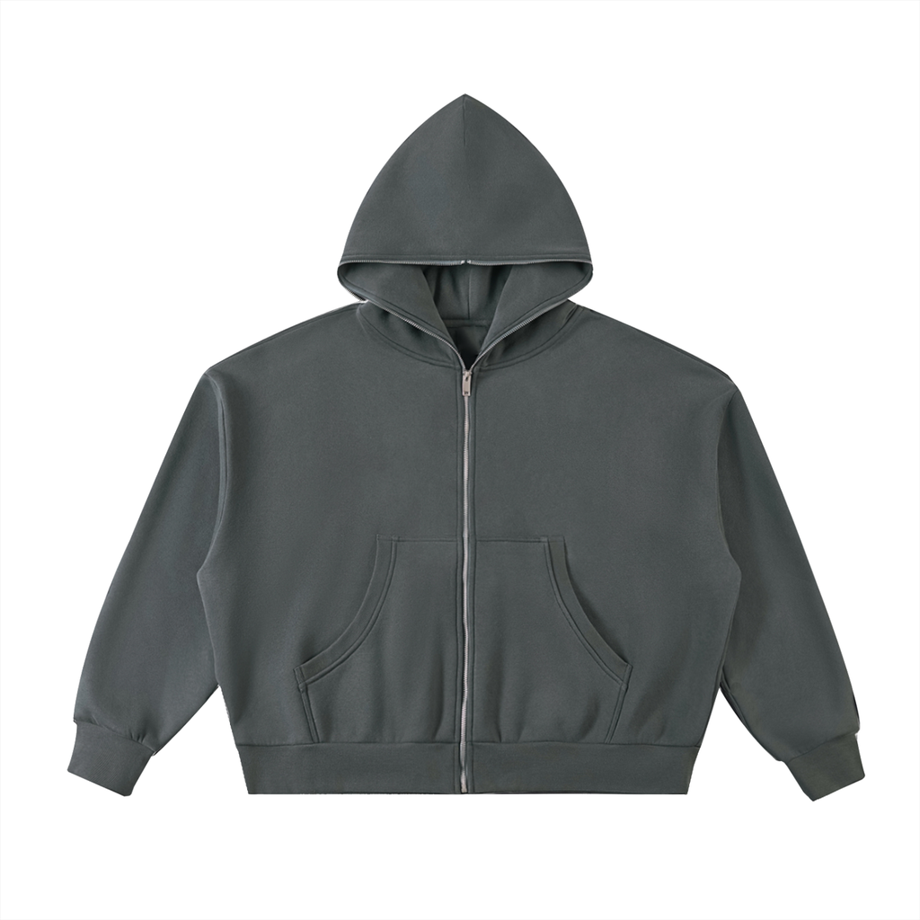 Trust Oversized Full-Zip Jacket